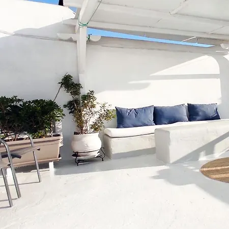 別荘 Bougainvillea Typical Town House - Private Rooftop Mykonos Town